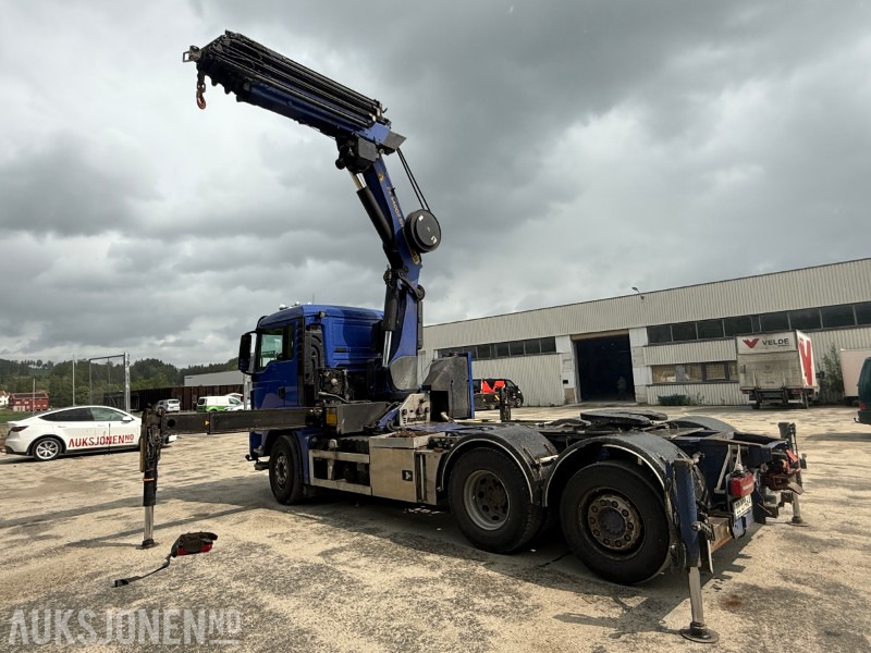 2018 MAN MAN Tgs 26.500 Kran/Tipp/Trekkvogn påbygg med Tippkasse - Euro6T - - 크레인 트럭 : 사진 4 2018 MAN MAN Tgs 26.500 Kran/Tipp/Trekkvogn påbygg med Tippkasse - Euro6T - - 크레인 트럭 : 사진 4