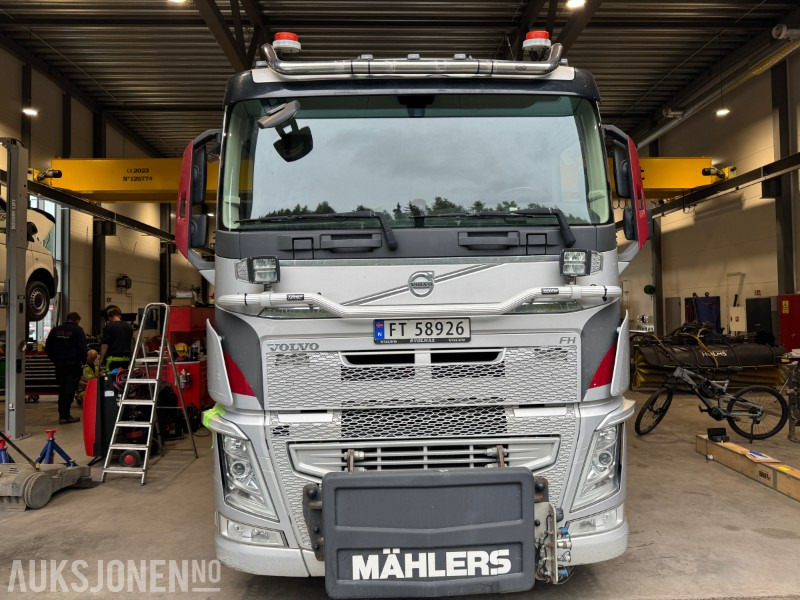 2018 Volvo FH 540 6X4 BRØYTERIGGET TIPPBIL MED ISTRAIL DUMPERKJERRE - 덤프트럭 : 사진 4 2018 Volvo FH 540 6X4 BRØYTERIGGET TIPPBIL MED ISTRAIL DUMPERKJERRE - 덤프트럭 : 사진 4