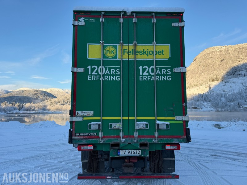 2018 Volvo FH 540 Skapbil med Bussbygg Volumax påbygg - Eu godkjent - Servicehistorikk - 박스 트럭 : 사진 4 2018 Volvo FH 540 Skapbil med Bussbygg Volumax påbygg - Eu godkjent - Servicehistorikk - 박스 트럭 : 사진 4