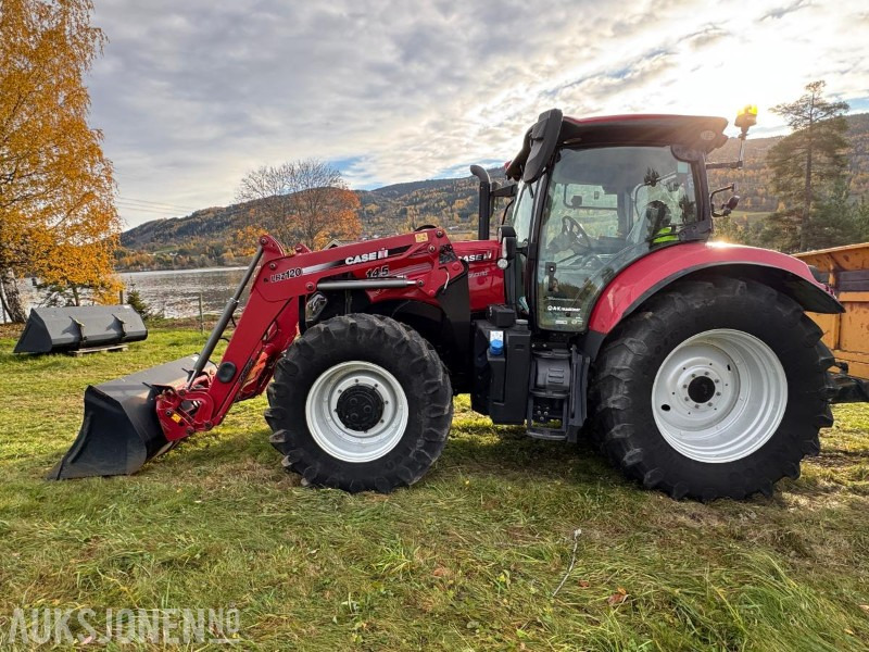 2019 CASE IH Maxxum 145 traktor med frontlaster / 40 km.t / 1354 timer - 장궤형 트랙터 : 사진 2 2019 CASE IH Maxxum 145 traktor med frontlaster / 40 km.t / 1354 timer - 장궤형 트랙터 : 사진 2