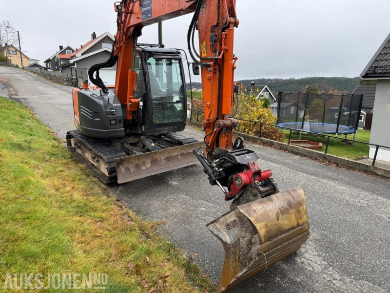 2019 Hitachi zx85us-6 Beltegraver - Gravemaskin - 굴착기 : 사진 3 2019 Hitachi zx85us-6 Beltegraver - Gravemaskin - 굴착기 : 사진 3