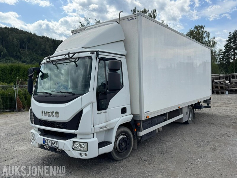2019 Iveco Eurocargo skapbil med varme og kjøl i skap / 43126 km - 박스 트럭 : 사진 1 2019 Iveco Eurocargo skapbil med varme og kjøl i skap / 43126 km - 박스 트럭 : 사진 1