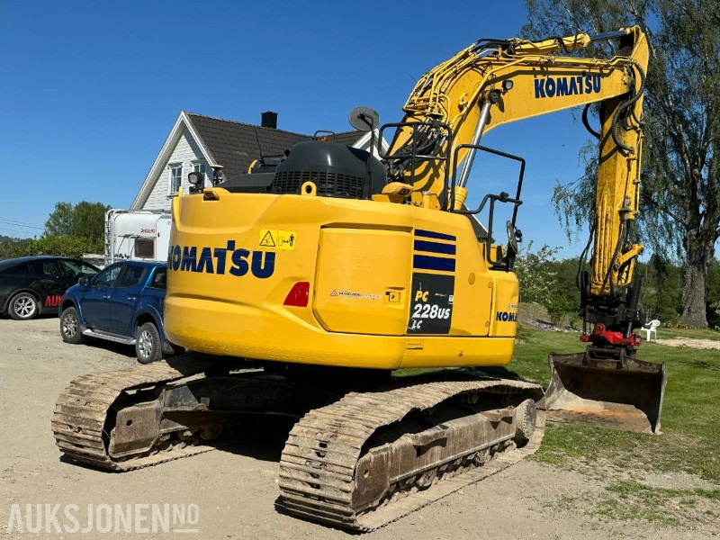 2019 Komatsu PC228USLC-11 - Gravemaskin - Tiltrotator R8 - Topcon GPS - 2skuffer - Sentralsmøring - 4467timer - 굴착기 : 사진 4 2019 Komatsu PC228USLC-11 - Gravemaskin - Tiltrotator R8 - Topcon GPS - 2skuffer - Sentralsmøring - 4467timer - 굴착기 : 사진 4