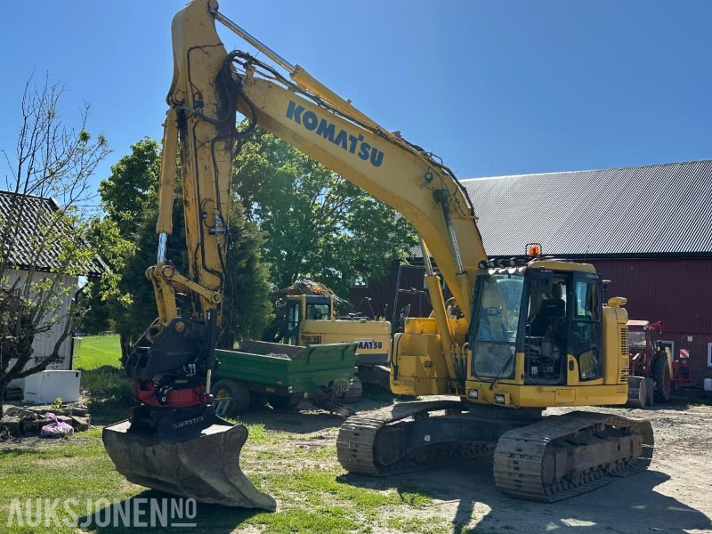 2019 Komatsu PC228USLC-11 - Gravemaskin - Tiltrotator R8 - Topcon GPS - 2skuffer - Sentralsmøring - 4467timer - 굴착기 : 사진 1 2019 Komatsu PC228USLC-11 - Gravemaskin - Tiltrotator R8 - Topcon GPS - 2skuffer - Sentralsmøring - 4467timer - 굴착기 : 사진 1