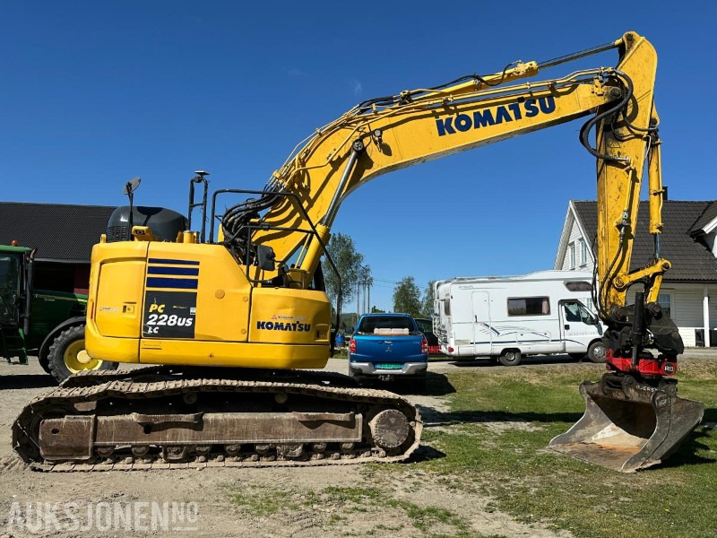 2019 Komatsu PC228USLC-11 - Gravemaskin - Tiltrotator R8 - Topcon GPS - 2skuffer - Sentralsmøring - 4467timer - 굴착기 : 사진 5 2019 Komatsu PC228USLC-11 - Gravemaskin - Tiltrotator R8 - Topcon GPS - 2skuffer - Sentralsmøring - 4467timer - 굴착기 : 사진 5