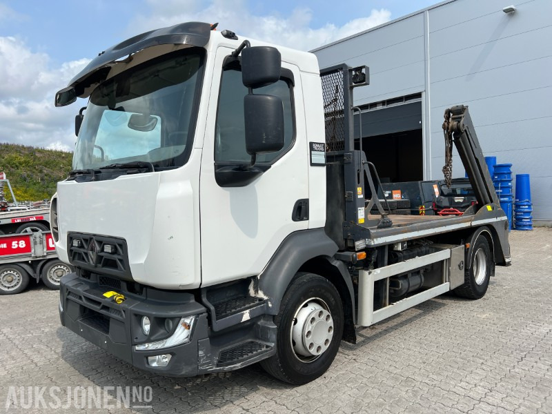 2019 Renault D16 4x2 Containerbil med Joab Multilift TL8D - 컨테이너 운반 장치/ 스와프 보디 트럭 : 사진 1 2019 Renault D16 4x2 Containerbil med Joab Multilift TL8D - 컨테이너 운반 장치/ 스와프 보디 트럭 : 사진 1