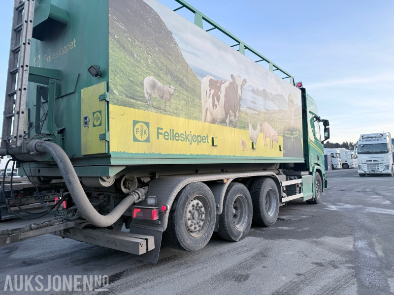 2019 Scania R 580 8x4 tridem krokløft - VDL 24t krok - 후크 리프트 트럭 : 사진 4 2019 Scania R 580 8x4 tridem krokløft - VDL 24t krok - 후크 리프트 트럭 : 사진 4