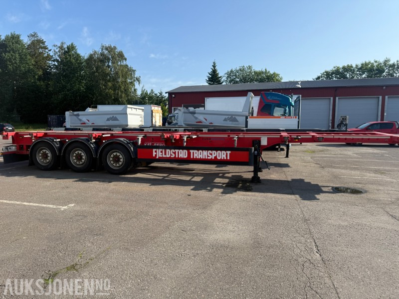 2020 | Kel-Berg C300V 3-akslet containerchassis | Meget god stand | EU-godkjent til 11/2025 - 트레일러 : 사진 1 2020 | Kel-Berg C300V 3-akslet containerchassis | Meget god stand | EU-godkjent til 11/2025 - 트레일러 : 사진 1