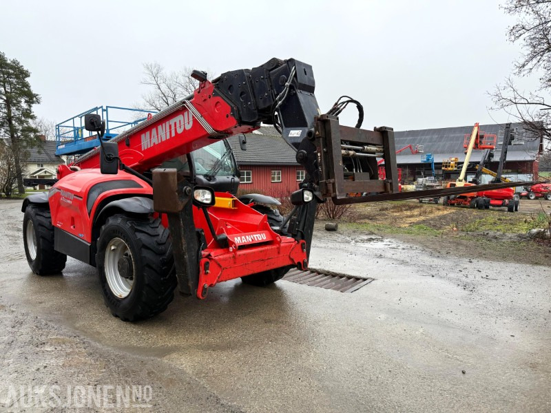 2020 Manitou MT1840 Teleskoptruck, gafler med sideshift/ spreder, Lys, Lavt timeantall, joystick, 4-hjulsstyring, - 텔레스코픽 핸들러 : 사진 4 2020 Manitou MT1840 Teleskoptruck, gafler med sideshift/ spreder, Lys, Lavt timeantall, joystick, 4-hjulsstyring, - 텔레스코픽 핸들러 : 사진 4