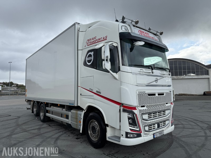 2020 Volvo FH16 750 6x2 skapbil med kjøl/frys - 박스 트럭 : 사진 3 2020 Volvo FH16 750 6x2 skapbil med kjøl/frys - 박스 트럭 : 사진 3