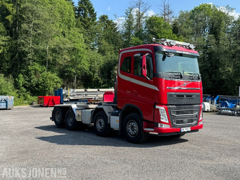 2020 Volvo FH540 8x4 Krokbil - 후크 리프트 트럭 : 사진 3 2020 Volvo FH540 8x4 Krokbil - 후크 리프트 트럭 : 사진 3