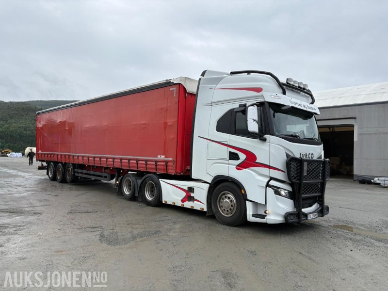 2021 Iveco S-way 570 trekkvogn med 3akslet kel-berg henger - 트랙터 유닛 : 사진 3 2021 Iveco S-way 570 trekkvogn med 3akslet kel-berg henger - 트랙터 유닛 : 사진 3