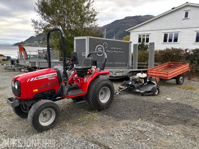 2021 Massey Ferguson 1520 Kompaktraktor 4WD. Beitepusser og Tilhenger - 장궤형 트랙터 : 사진 1 2021 Massey Ferguson 1520 Kompaktraktor 4WD. Beitepusser og Tilhenger - 장궤형 트랙터 : 사진 1
