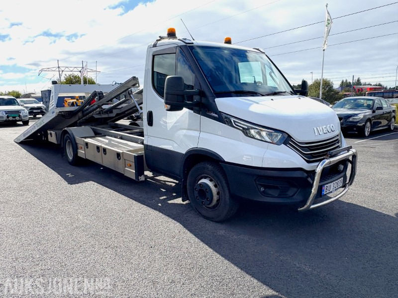 2022 Iveco Daily - nyttelast 3165 kg - bergingsbil / redningsbil / maskintransport / biltransport - 소방차 : 사진 2 2022 Iveco Daily - nyttelast 3165 kg - bergingsbil / redningsbil / maskintransport / biltransport - 소방차 : 사진 2