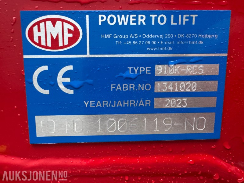 2023 HMF 910-RCS-K3 kran med fjernkontroll - 크레인 트럭 : 사진 5 2023 HMF 910-RCS-K3 kran med fjernkontroll - 크레인 트럭 : 사진 5