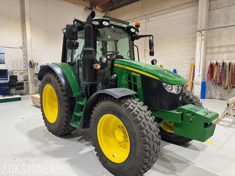 2023 John Deere 6100M TRAKTOR MED 2 SETT HJUL, KUN 1543 TIMER - 장궤형 트랙터 : 사진 3 2023 John Deere 6100M TRAKTOR MED 2 SETT HJUL, KUN 1543 TIMER - 장궤형 트랙터 : 사진 3