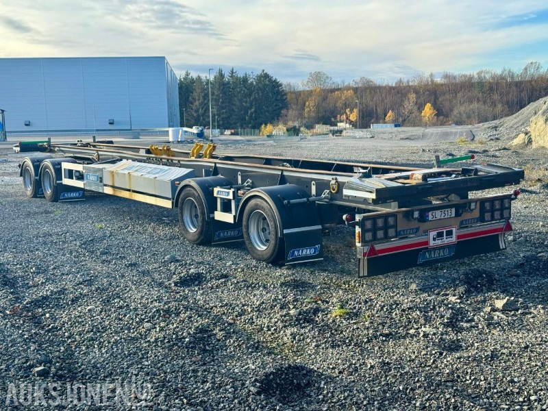 2023 NÄRKO 4-akslet Krokhenger - Eu-godkjent til 05/26 - 트레일러 : 사진 3 2023 NÄRKO 4-akslet Krokhenger - Eu-godkjent til 05/26 - 트레일러 : 사진 3