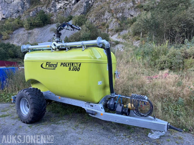 2024 Fliegl Polyline HFW 9000 Gjødselvogn - NY / Ubrukt - 9,5 m3 - Glassfibertank - 농업용 기계 : 사진 1 2024 Fliegl Polyline HFW 9000 Gjødselvogn - NY / Ubrukt - 9,5 m3 - Glassfibertank - 농업용 기계 : 사진 1