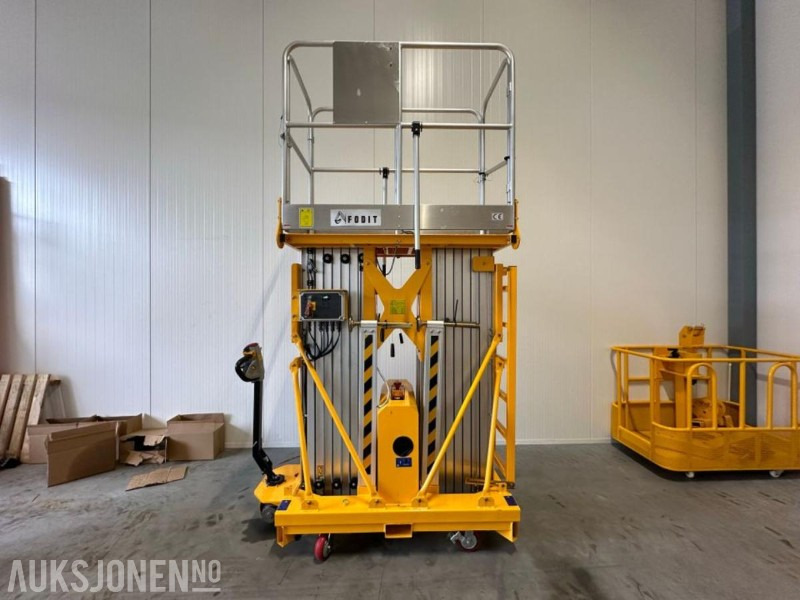 2024 Fodit FTA14-2H Dobbel mastelift 14 METER ARBEIDSHØYDE - 고가작업 플랫폼 : 사진 4 2024 Fodit FTA14-2H Dobbel mastelift 14 METER ARBEIDSHØYDE - 고가작업 플랫폼 : 사진 4