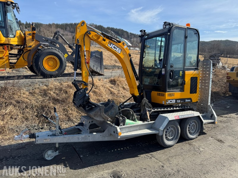 2024 JCB 19 C-1 MINIGRAVER, 3 SKUFFER, KUN 200 TIMER, UTVIDET GARANTI - 미니 굴삭기 : 사진 2 2024 JCB 19 C-1 MINIGRAVER, 3 SKUFFER, KUN 200 TIMER, UTVIDET GARANTI - 미니 굴삭기 : 사진 2