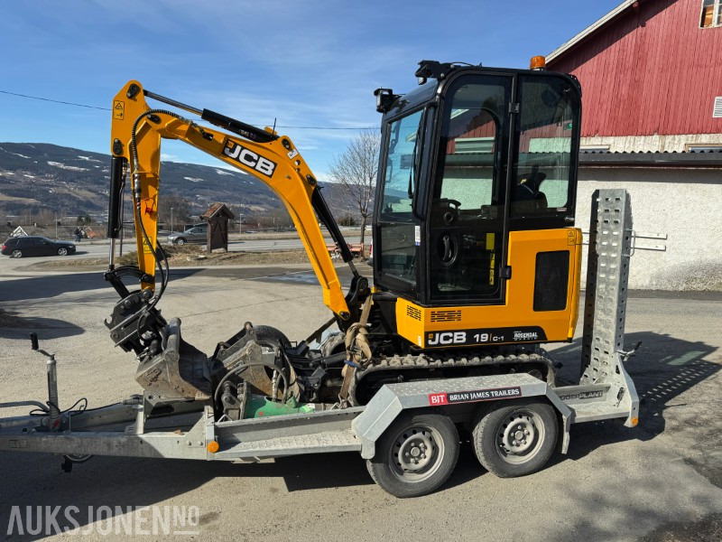 2024 JCB 19 C-1 MINIGRAVER, 3 SKUFFER, KUN 200 TIMER, UTVIDET GARANTI - 미니 굴삭기 : 사진 1 2024 JCB 19 C-1 MINIGRAVER, 3 SKUFFER, KUN 200 TIMER, UTVIDET GARANTI - 미니 굴삭기 : 사진 1