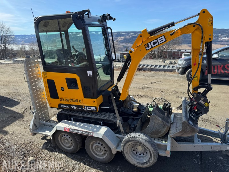 2024 JCB 19 C-1 MINIGRAVER, 3 SKUFFER, PIGGHAMMER, MASKINHENGER, KUN 200 TIMER, UTVIDET GARANTI - 미니 굴삭기 : 사진 4 2024 JCB 19 C-1 MINIGRAVER, 3 SKUFFER, PIGGHAMMER, MASKINHENGER, KUN 200 TIMER, UTVIDET GARANTI - 미니 굴삭기 : 사진 4
