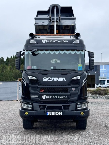 2024 Scania 560R XT tippbil - 8x4 - Istrail påbygg - Navreduksjon - Varme i kasse - Kassevibrator - Gått kun 47.000 km - 덤프트럭 : 사진 2 2024 Scania 560R XT tippbil - 8x4 - Istrail påbygg - Navreduksjon - Varme i kasse - Kassevibrator - Gått kun 47.000 km - 덤프트럭 : 사진 2