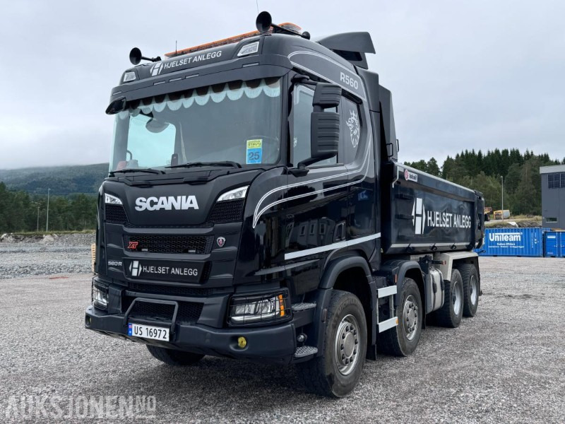2024 Scania 560R XT tippbil - 8x4 - Istrail påbygg - Navreduksjon - Varme i kasse - Kassevibrator - Gått kun 47.000 km - 덤프트럭 : 사진 4 2024 Scania 560R XT tippbil - 8x4 - Istrail påbygg - Navreduksjon - Varme i kasse - Kassevibrator - Gått kun 47.000 km - 덤프트럭 : 사진 4