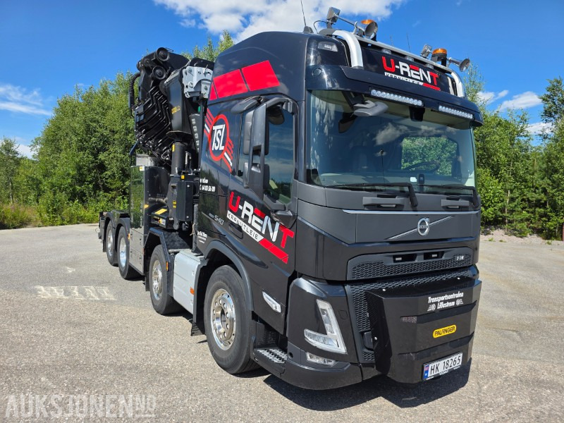 2024 Volvo FM 540 8X2 kranbil 165 tm med vinsj lasteflak elpumpe/el aggregat - 크레인 트럭 : 사진 3 2024 Volvo FM 540 8X2 kranbil 165 tm med vinsj lasteflak elpumpe/el aggregat - 크레인 트럭 : 사진 3