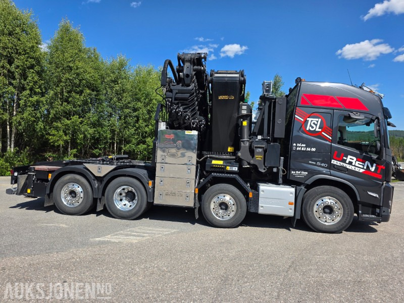 2024 Volvo FM 540 8X2 kranbil 165 tm med vinsj lasteflak elpumpe/el aggregat - 크레인 트럭 : 사진 4 2024 Volvo FM 540 8X2 kranbil 165 tm med vinsj lasteflak elpumpe/el aggregat - 크레인 트럭 : 사진 4