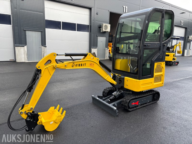 2025 Fodit FT327N Zero Tail 1,8 tonn - 미니 굴삭기 : 사진 1 2025 Fodit FT327N Zero Tail 1,8 tonn - 미니 굴삭기 : 사진 1