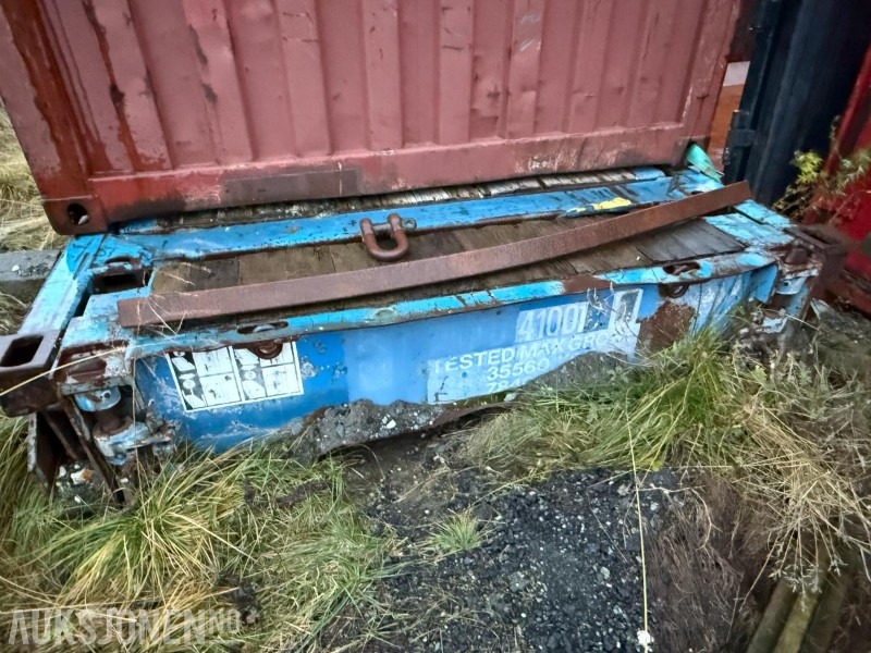 40 Fots flak til sidelaster - med støttelabber - 플랫베드 본체 : 사진 4 40 Fots flak til sidelaster - med støttelabber - 플랫베드 본체 : 사진 4