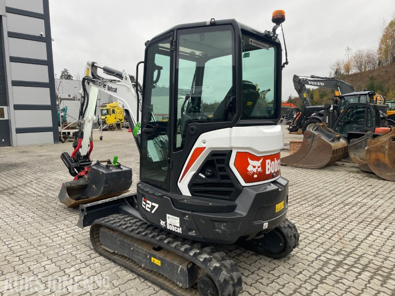 Bobcat E27 Rototilt R1, Graveskuff, fast pusseskuff - 미니 굴삭기 : 사진 5 Bobcat E27 Rototilt R1, Graveskuff, fast pusseskuff - 미니 굴삭기 : 사진 5