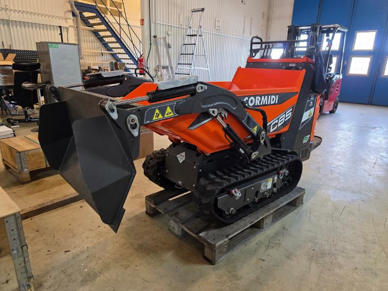 Cormidi C85 elektrisk belte dumper/mini dumper med front laste - 덤프 : 사진 1 Cormidi C85 elektrisk belte dumper/mini dumper med front laste - 덤프 : 사진 1