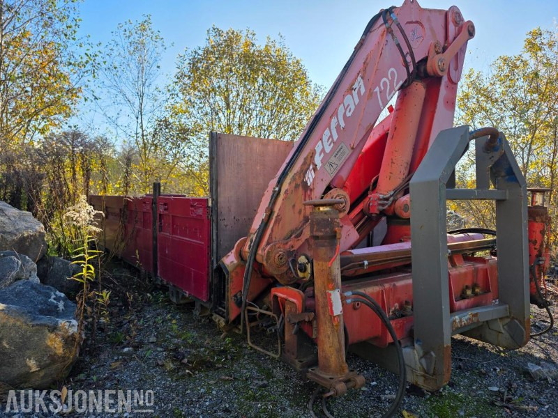 Ferrari 722 A4 kran/lastebilkran–påbygg på maskinflak med krokfeste - 트럭 : 사진 3 Ferrari 722 A4 kran/lastebilkran–påbygg på maskinflak med krokfeste - 트럭 : 사진 3