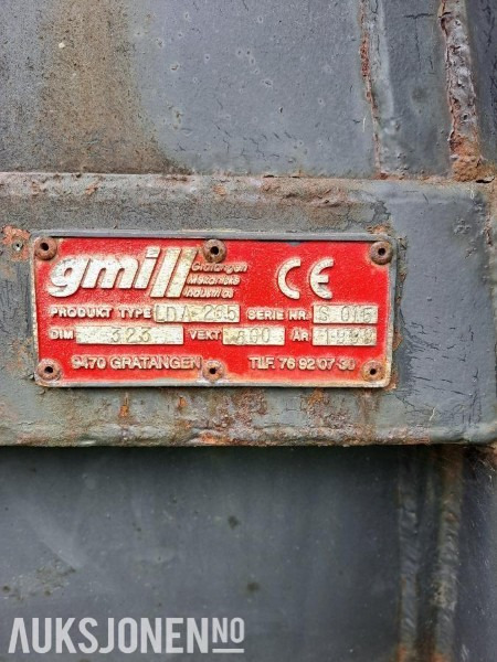 GMI LDA 265 DIAGONALPLOG M/SVING - 트럭 : 사진 4 GMI LDA 265 DIAGONALPLOG M/SVING - 트럭 : 사진 4