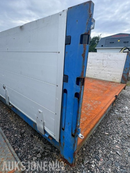 건설장비 GMM Kranflak på krokløftramme med Aluminiumskarmer : 사진 9