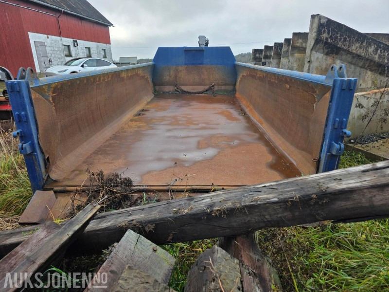 Krokkasse/container m/luftlem og surrekroker. - 트럭 : 사진 3 Krokkasse/container m/luftlem og surrekroker. - 트럭 : 사진 3