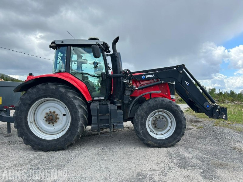 Massey Ferguson 7624 Dyna VT 50 km/t Frontlaster Brøyteplate - 장궤형 트랙터 : 사진 5 Massey Ferguson 7624 Dyna VT 50 km/t Frontlaster Brøyteplate - 장궤형 트랙터 : 사진 5