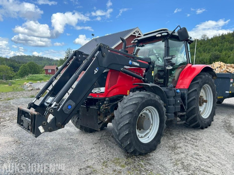 Massey Ferguson 7624 Dyna VT 50 km/t Frontlaster Brøyteplate - 장궤형 트랙터 : 사진 2 Massey Ferguson 7624 Dyna VT 50 km/t Frontlaster Brøyteplate - 장궤형 트랙터 : 사진 2