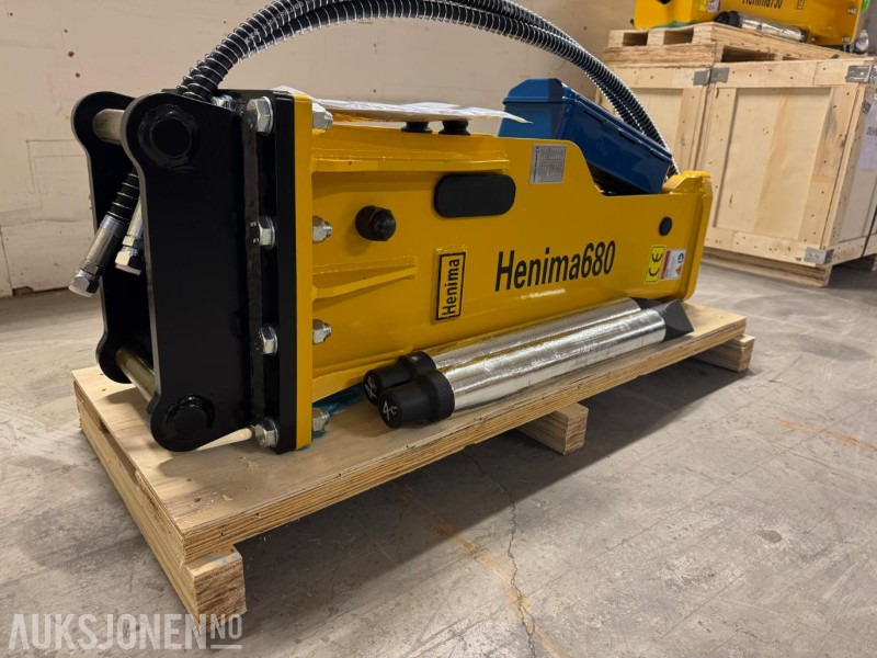 NY HENIMA PIGGHAMMER TIL 4-7 TONNS GRAVEMASKIN S40 M/GARANTI - 유압 해머 건설기계 용 : 사진 2 NY HENIMA PIGGHAMMER TIL 4-7 TONNS GRAVEMASKIN S40 M/GARANTI - 유압 해머 건설기계 용 : 사진 2