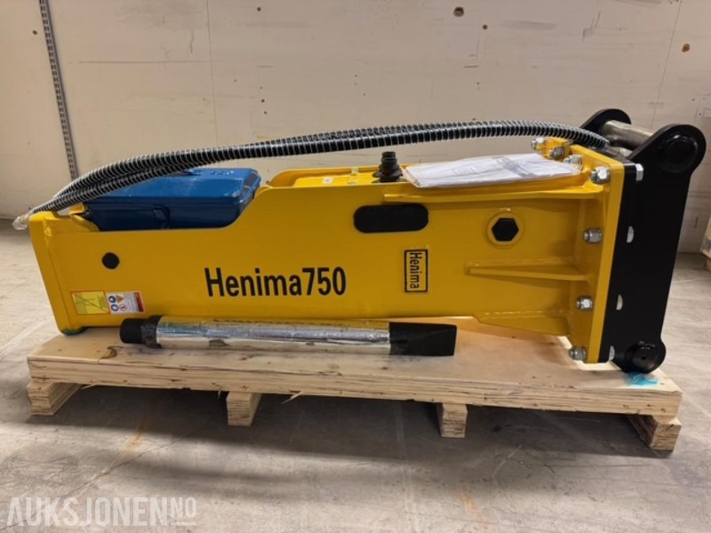 NY HENIMA PIGGHAMMER TIL 6-9 TONNS GRAVEMASKIN S50 M/GARANTI - 기타 기계 : 사진 1 NY HENIMA PIGGHAMMER TIL 6-9 TONNS GRAVEMASKIN S50 M/GARANTI - 기타 기계 : 사진 1