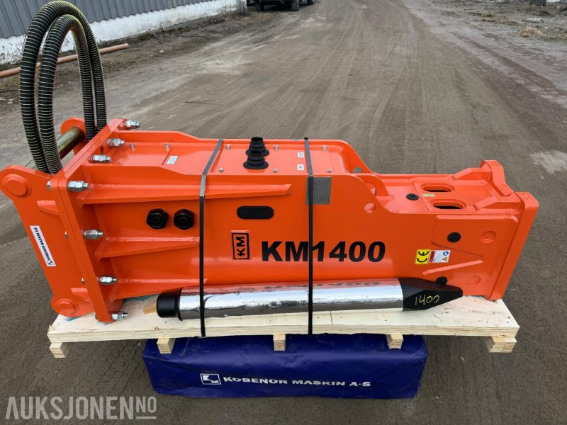 Ny KM 1400 Pigghammer med s70 HK feste - 유압 해머 : 사진 1 Ny KM 1400 Pigghammer med s70 HK feste - 유압 해머 : 사진 1