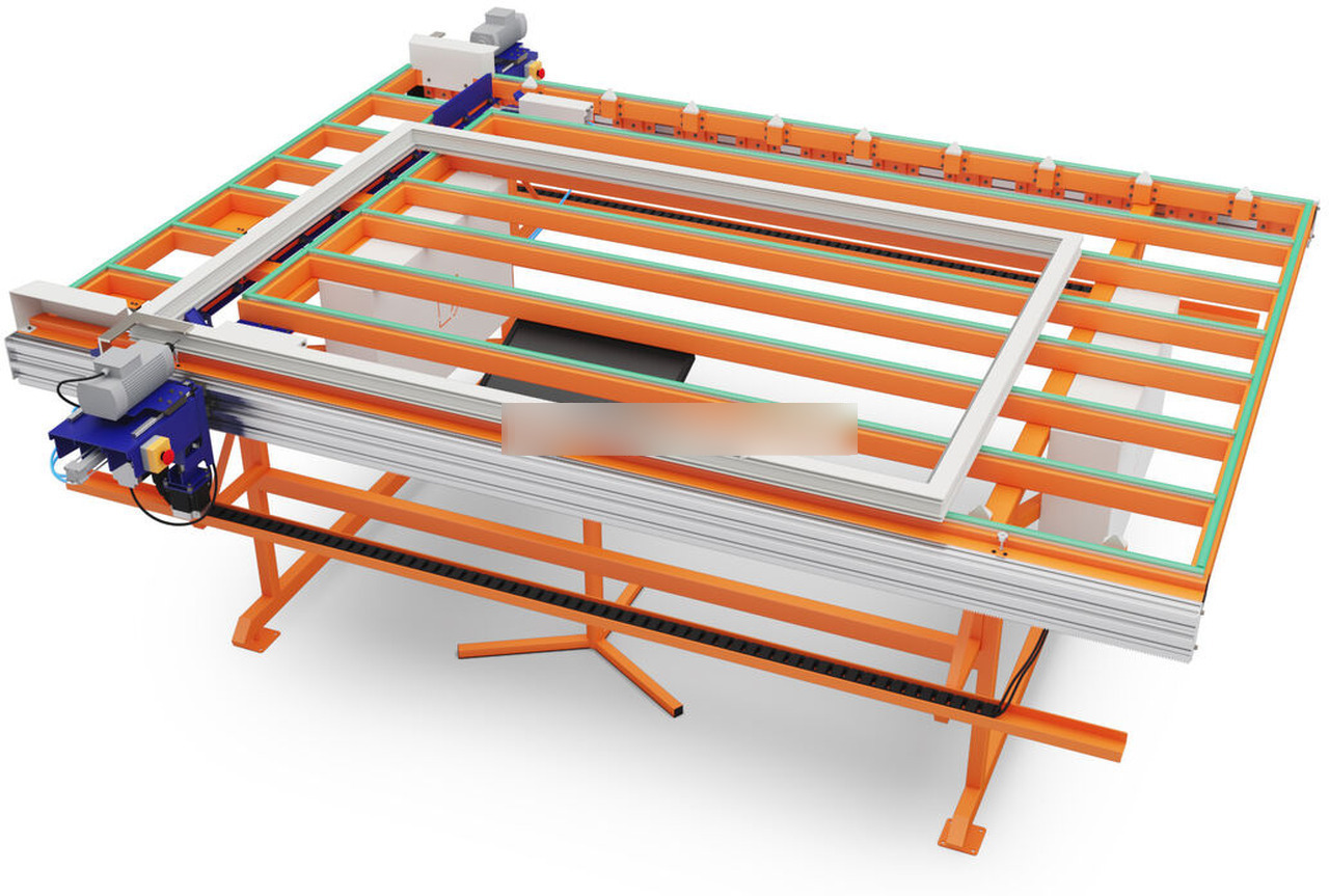 Wise Service Double-headed station for drilling holes for the impost in the frame WS402 - 기계 공구 : 사진 1 Wise Service Double-headed station for drilling holes for the impost in the frame WS402 - 기계 공구 : 사진 1