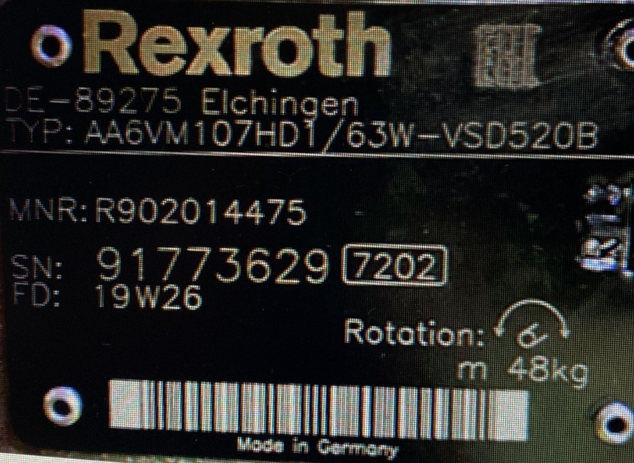 REXROTH A6VM107HD2/63W-VZB010F00B R902207840 - 유압 모터 드릴링 리그 용 : 사진 5 REXROTH A6VM107HD2/63W-VZB010F00B R902207840 - 유압 모터 드릴링 리그 용 : 사진 5
