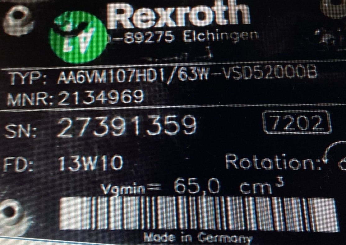 REXROTH A6VM107HD2/63W-VZB010F00B R902207840 - 유압 모터 드릴링 리그 용 : 사진 4 REXROTH A6VM107HD2/63W-VZB010F00B R902207840 - 유압 모터 드릴링 리그 용 : 사진 4