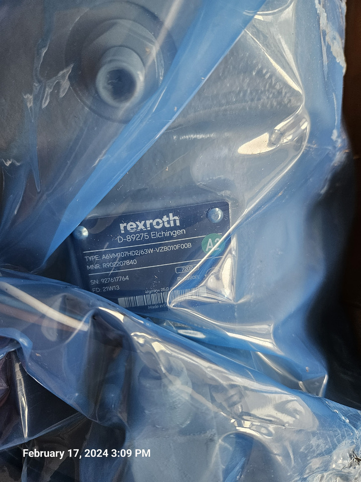 REXROTH A6VM107HD2/63W-VZB010F00B R902207840 - 유압 모터 드릴링 리그 용 : 사진 2 REXROTH A6VM107HD2/63W-VZB010F00B R902207840 - 유압 모터 드릴링 리그 용 : 사진 2