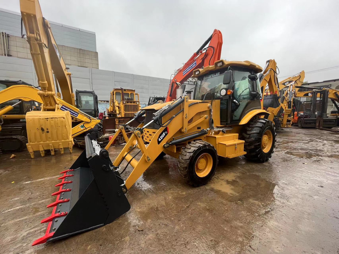 Caterpillar 420 Backhoe Loader CAT 420F 420F2 JCB3CX 4CX In Great Work Condition - 백호 로더 : 사진 4 Caterpillar 420 Backhoe Loader CAT 420F 420F2 JCB3CX 4CX In Great Work Condition - 백호 로더 : 사진 4
