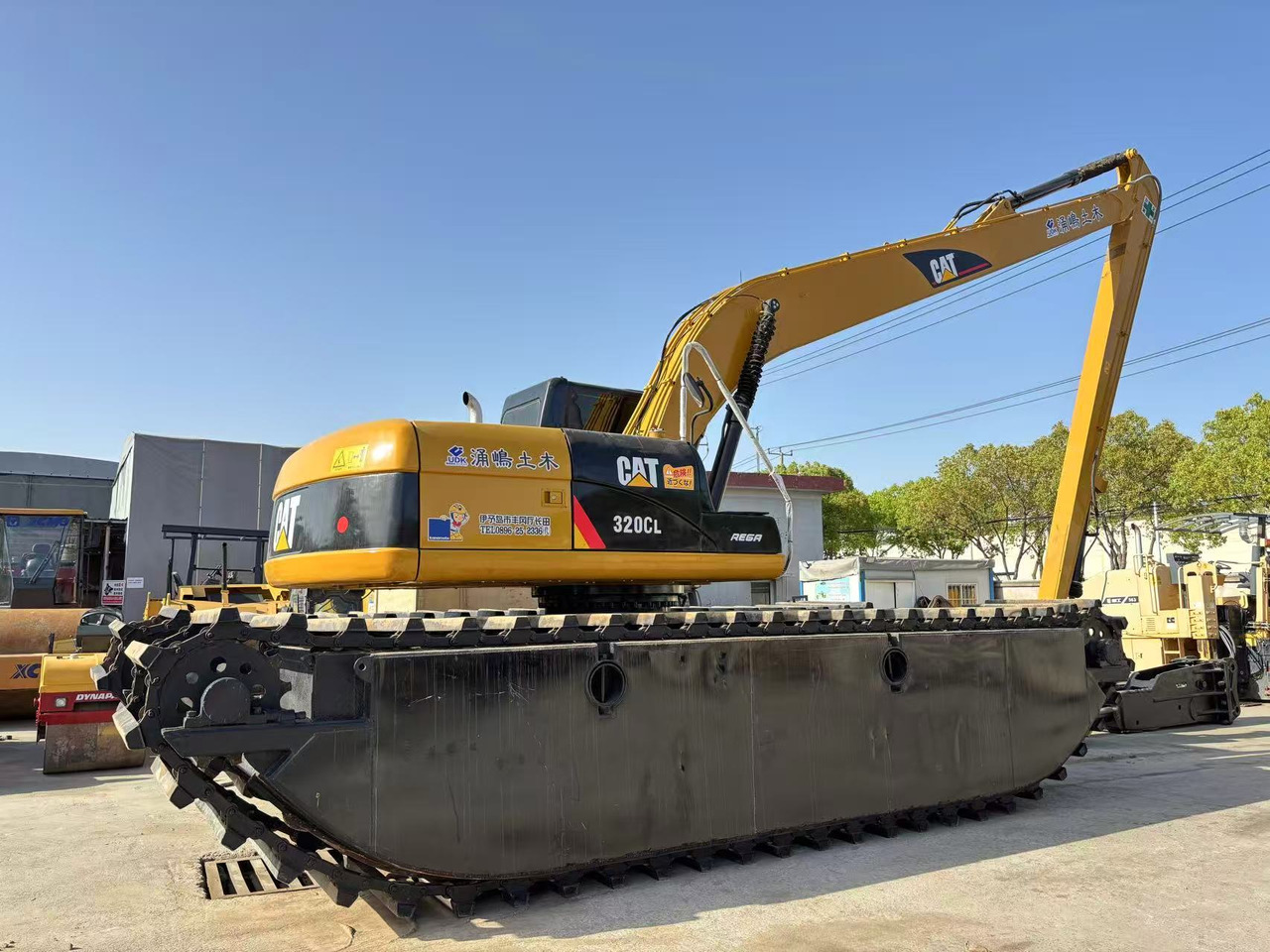 Caterpillar CAT 320C Floating Excavator with 15m long boom - 굴착기 : 사진 4 Caterpillar CAT 320C Floating Excavator with 15m long boom - 굴착기 : 사진 4