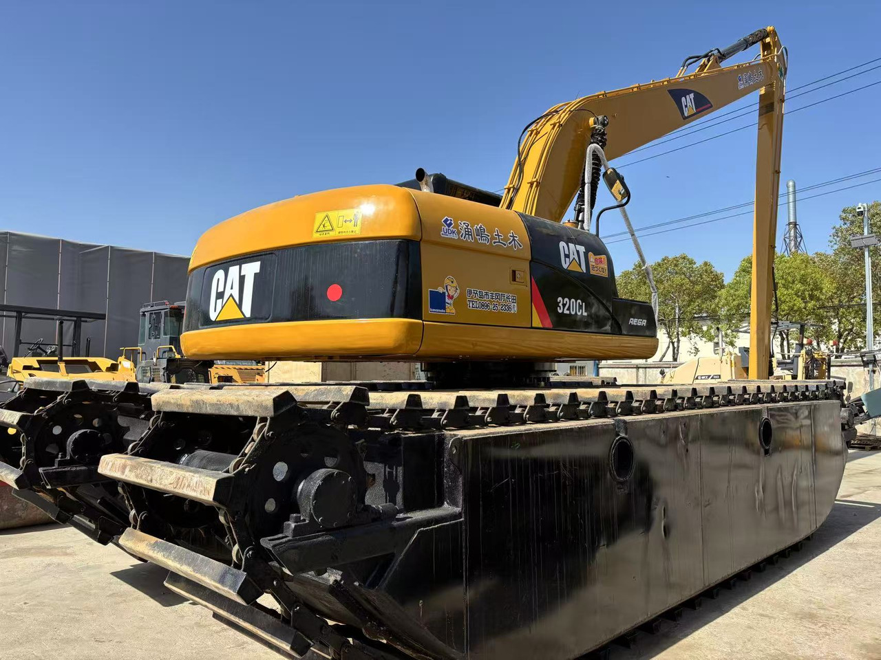 Caterpillar CAT 320C Floating Excavator with 15m long boom - 굴착기 : 사진 2 Caterpillar CAT 320C Floating Excavator with 15m long boom - 굴착기 : 사진 2
